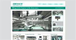 Desktop Screenshot of amensco.com
